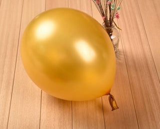 Buy gold 100pcs Ultra Thick 2.2g Bulk 25cm/10" Helium Latex Balloons Party Wedding Birthday