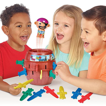 Spider - Man Bucket Toy Lucky Stab Pop Up Game Intellectual Game for Kids Baby Gifts - Go2buy Australia