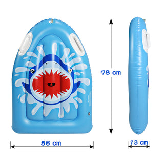 Kids Bodyboards Inflatable Kickboard Swimming Float Learning Surfboard