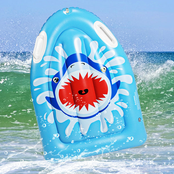 Kids Bodyboards Inflatable Kickboard Swimming Float Learning Surfboard