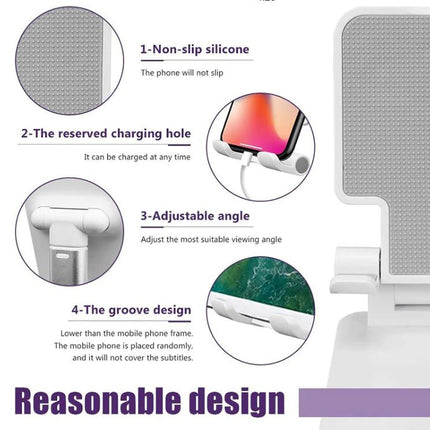 T4 Portable Foldable Mini Adjustable Bracket Mobile Tablet Phone Ipad Stand Holder (4 Colors Available) - Go2buy Australia