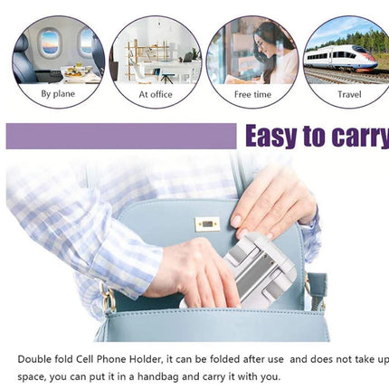 T9 Portable Foldable Mini Adjustable Bracket Mobile Tablet Phone Ipad Stand Holder (4 Colors Available) - Go2buy Australia