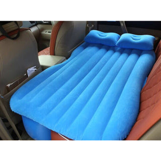 Buy blue Inflatable Air Mattress for Car Travel Back Seat