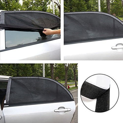 Universal Car Window Sox Sun Shades Socks Rear Side Seat Baby Kids Protection (1 Pair) - Go2buy Australia