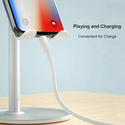 Universal Mobile Adjustable Holder Tablet Desk Top Stand Aluminium iPhone Mount K1 - Go2buy Australia