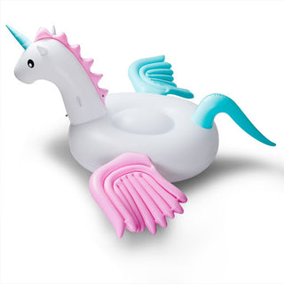 Giant Inflatable Candy Unicorn Pool Float Raft 240*240*120cm