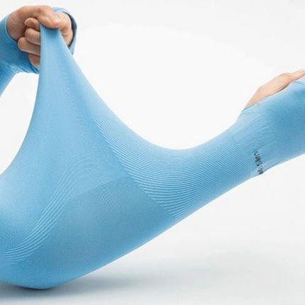 UV Sun Protection Cooling Arm Sleeves With Thumb Hole For Basketball Running Cycling Golf (7 Colors Available) - Go2buy Australia