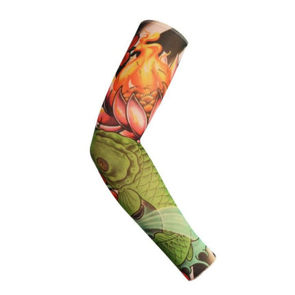UV Sun Protection Fake Temporary Nylon Tattoo Unisex Sleeves (1PCS) - Go2buy Australia