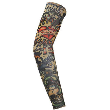 UV Sun Protection Fake Temporary Nylon Tattoo Unisex Sleeves (1PCS) - Go2buy Australia