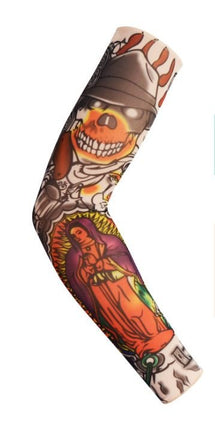 UV Sun Protection Fake Temporary Nylon Tattoo Unisex Sleeves (1PCS) - Go2buy Australia