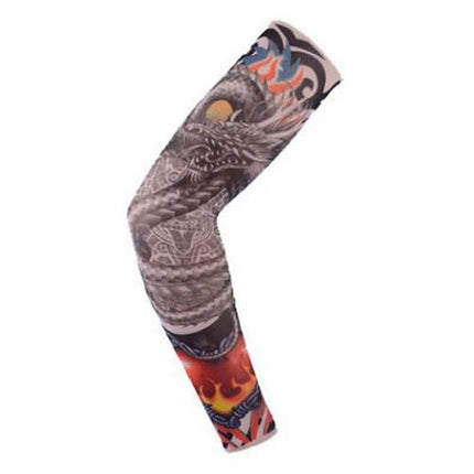 UV Sun Protection Fake Temporary Nylon Tattoo Unisex Sleeves (1PCS) - Go2buy Australia
