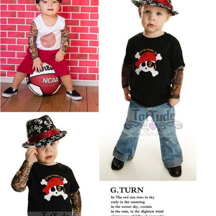 UV Sun Protection Fake Temporary Nylon Tattoo Unisex Sleeves For Kids (1PCS) - Go2buy Australia