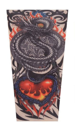 UV Sun Protection Fake Temporary Nylon Tattoo Unisex Sleeves For Kids (1PCS) - Go2buy Australia