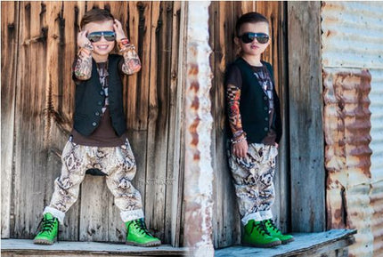 UV Sun Protection Fake Temporary Nylon Tattoo Unisex Sleeves For Kids (1PCS) - Go2buy Australia