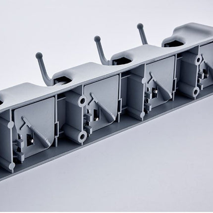 Wall Mounted Mop Broom Brush Holder Organizer Hanger Storage Tools 5 Rack - Go2buy Australia