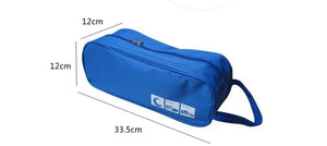 Waterproof Portable Shoe Bags Case Travel Sports Storage Tote View Window - Go2buy Australia