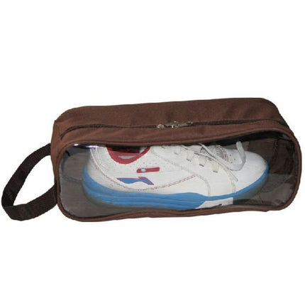 Waterproof Portable Shoe Bags Case Travel Sports Storage Tote View Window - Go2buy Australia