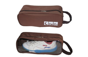 Waterproof Portable Shoe Bags Case Travel Sports Storage Tote View Window - Go2buy Australia