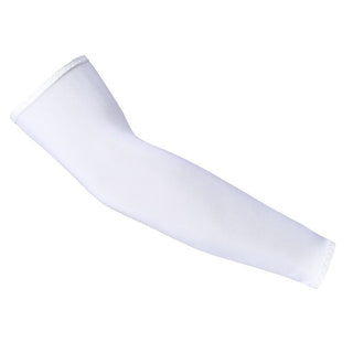 Buy white UV Sun Protection Cooling Arm Sleeves For Basketball Running Cycling Golf (19 Colors Available)