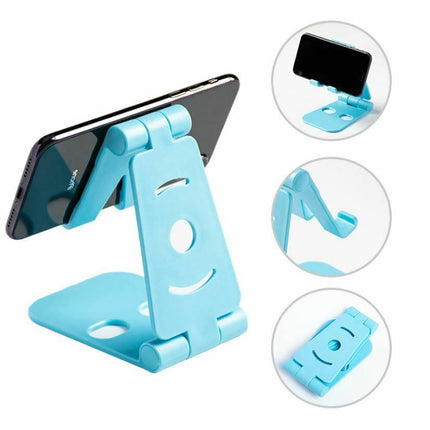 Z08 ABS Foldable Portable Adjustable Swivel Mobile Phone Holder Stand Desk - Go2buy Australia