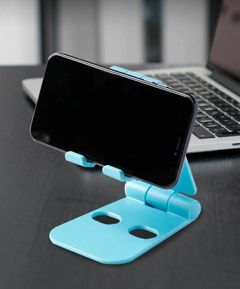 Z08 ABS Foldable Portable Adjustable Swivel Mobile Phone Holder Stand Desk - Go2buy Australia