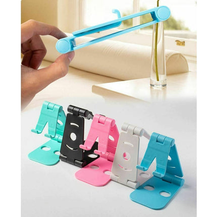 Z08 ABS Foldable Portable Adjustable Swivel Mobile Phone Holder Stand Desk - Go2buy Australia
