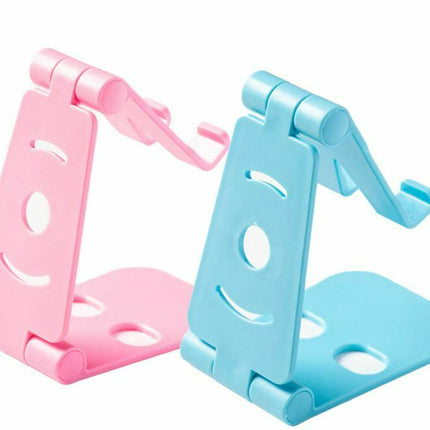 Z08 ABS Foldable Portable Adjustable Swivel Mobile Phone Holder Stand Desk - Go2buy Australia
